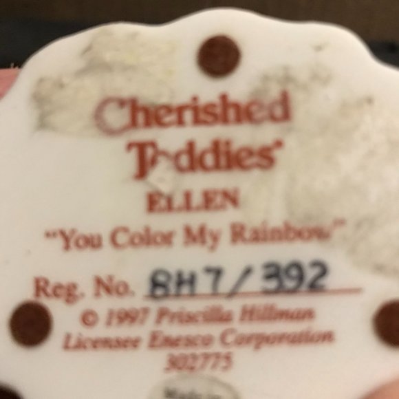 3 Cherished Teddies - vintage - Picture 6 of 6